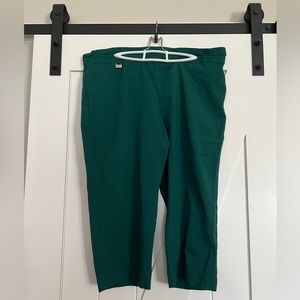 Emerald green Alfani crop dress pant size 22w
